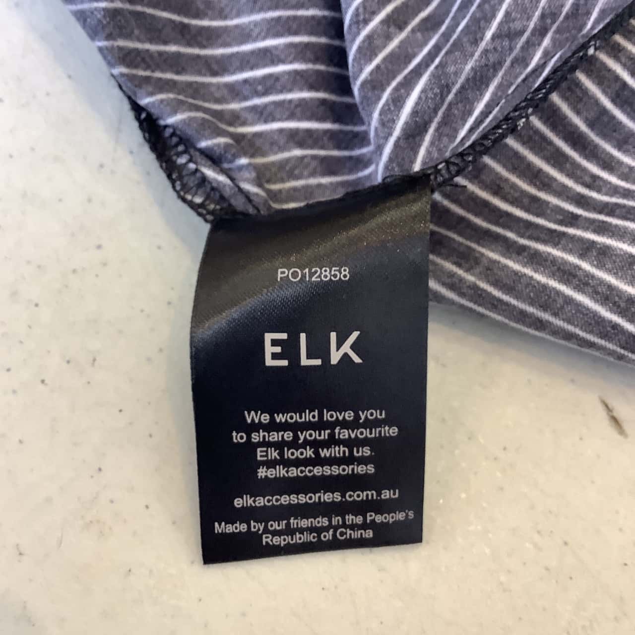Elk Womens Size 10 Striped Sleeveless Dress Black / White (s)