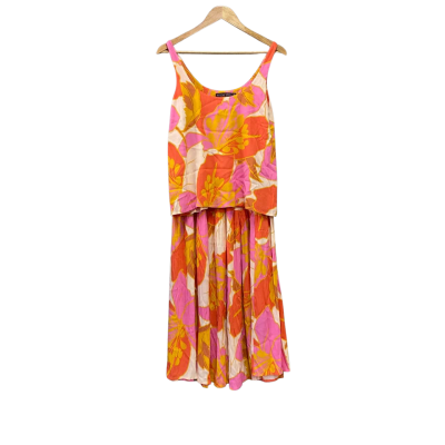 Mister Zimi Womens  Size 8 Top + Skirt Set Multicoloured 