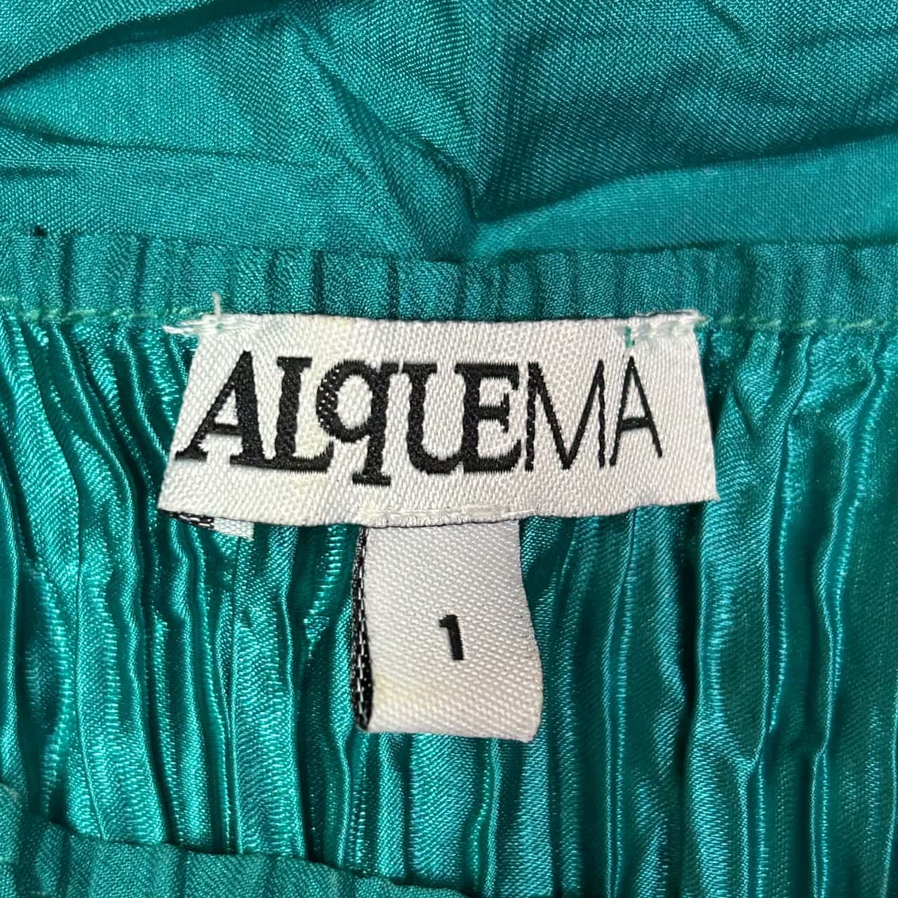 Alquema Size Chart Alquema Smash Size 1 Crinkle midi dress to suit up size 14(s) - Used ...