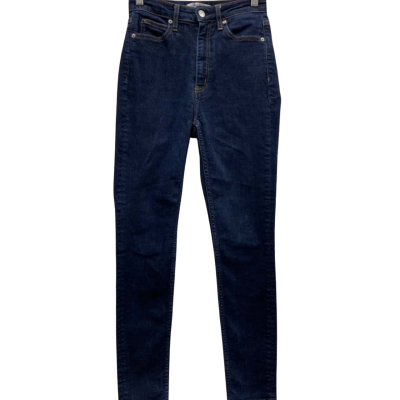 Calvin Klein Jeans Womens  Size 6 High-Waisted / Skinny Jeans Navy Blue 