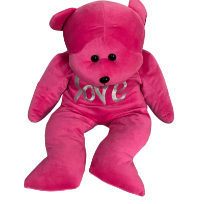  Pink LOVE Bear 80cm 