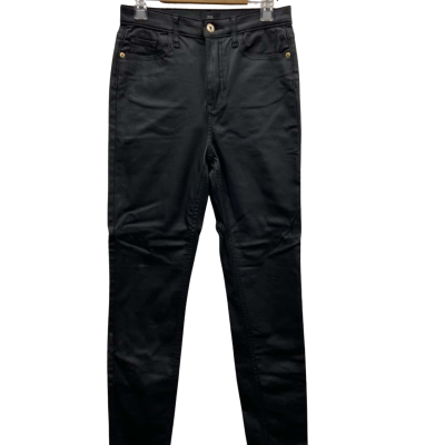 River Island Womens  Size 10 High Waisted/ Skinny Leg Pants Black  