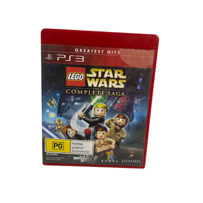 PS3 Lego Star Wars The Complete Saga Game 