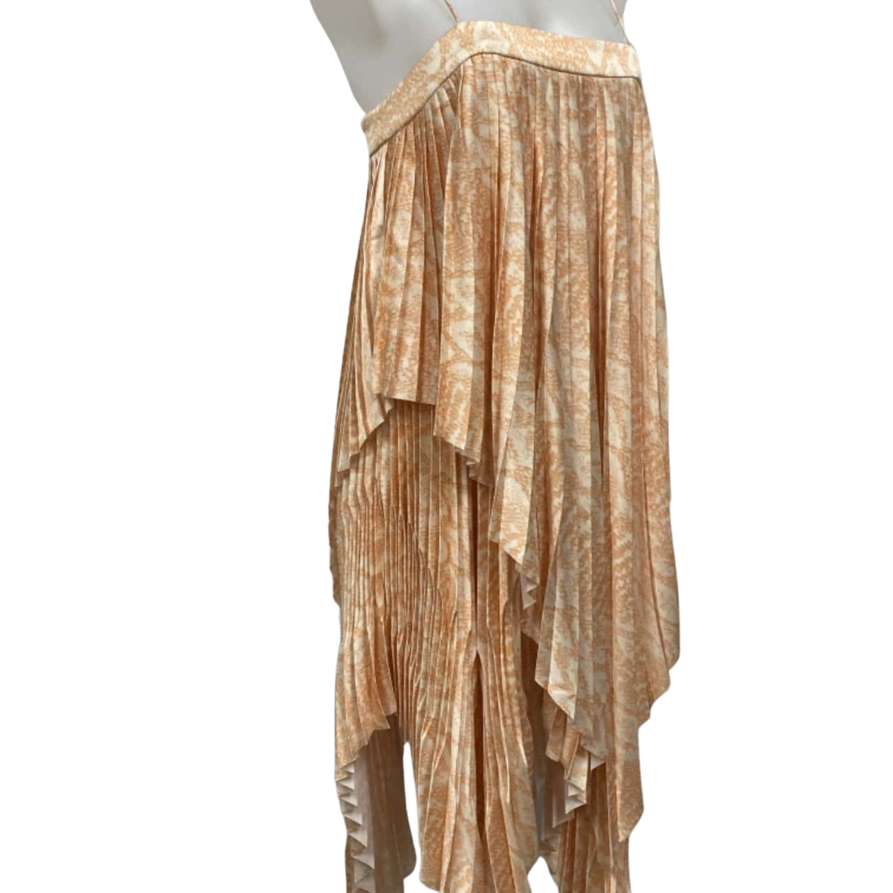 slim fit dress slacks Acler Finwood Mini Dress - Gold main image 1
