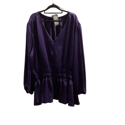 Autograph Womens  Size 24 Blouse Purple  RRP $99.99