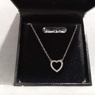 Silver Heart Necklace