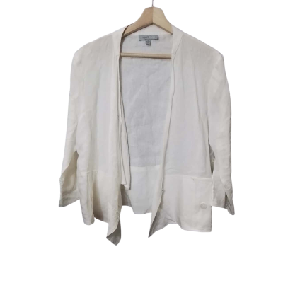  Resortreport Womens  Size 14 Blouse / Long Sleeve Top White 