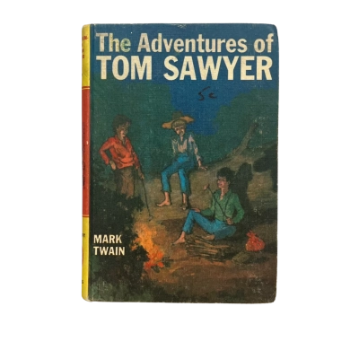 The Adventures of Tom Sawyer by Mark Twain Hardback 1960s Yugoslavia Import Edition English