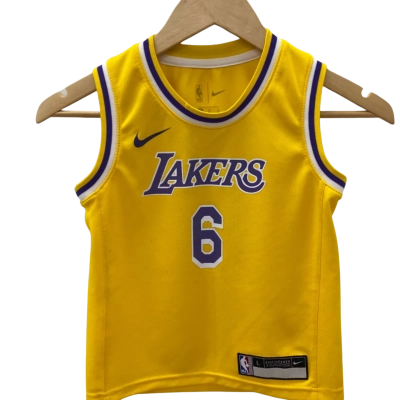 Nike Kids  Size 7 Sport Top Yellow “James”