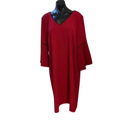 Sara Womens  Size 20 Cocktail Dress Red 