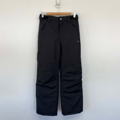 Chute Kids Black Snow Ski Pants Size 14