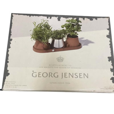 Georg Jensen Terra Collection 3 Pots