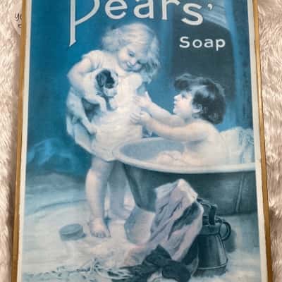 Pears Soap Advertisement Poster 