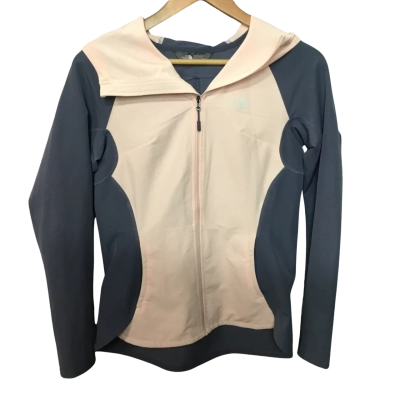 The North Face Womens  Size S Windbreaker Grey / Pink  