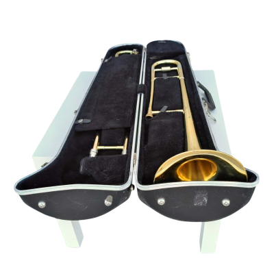 Blessing USA Trombone In Custom Carry Case - Includes Mouthpiece & Slide Oil. Pick-Up Only From Clyde Nth,VIC