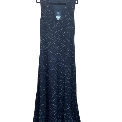 Decjuba Womens  Size 10 Maxi Dress Black  / Polka Dot 