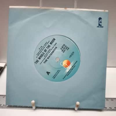 The Waterboys The Whole of the Moon 1985 Island Records 7 Inch Vinyl Single Medicine Jack