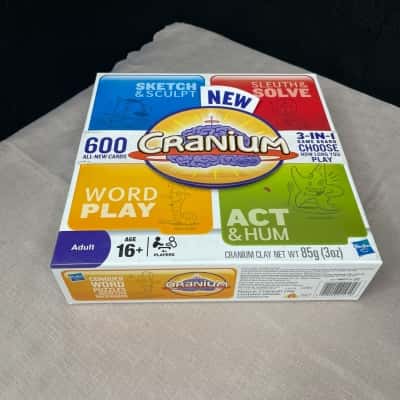 Cranium Board Game 3-in-1 Edition by Hasbro - Complete Adult Party Game