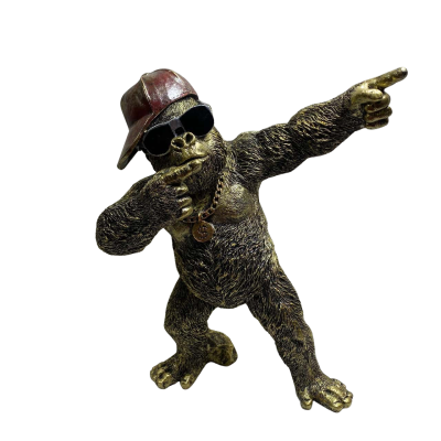 Funky Gorilla Figurine