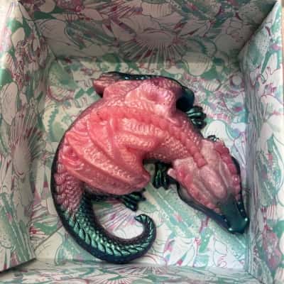 Miniature Dragon Statue 