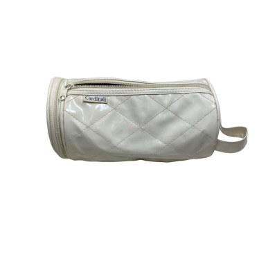 Cardinali white cosmetic bag