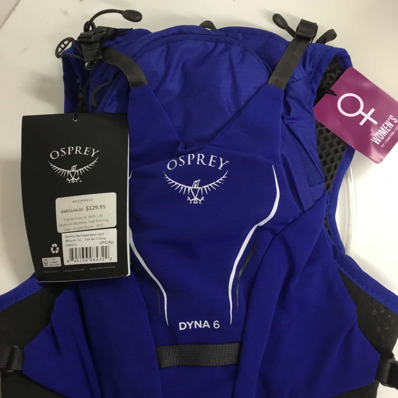 Osprey Women’s Backpack Dyna 6 Black & blue (s)