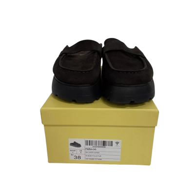  Womens  Size 7 Loafers Brown 