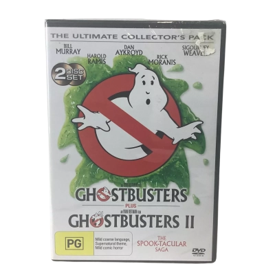 DVD - Ghostbusters 1 & 2 (PG) 1984/1989 