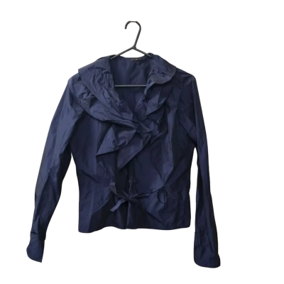 Carla Zampatti Women's Size 16 Blazer in Navy Blue 