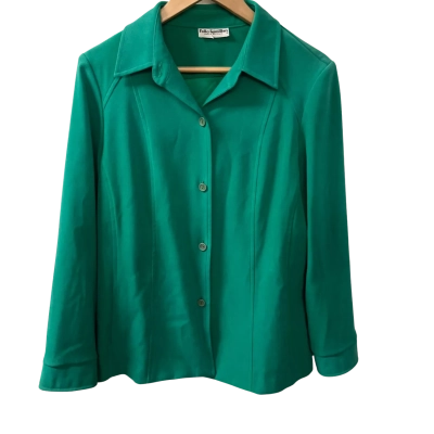 Fella Hamilton Womens  Size 8 Blazer Green 