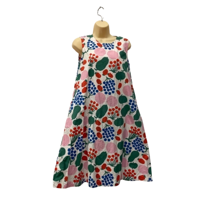 Marimekko Uniqlo Womens  Size XS Sleeveless Dress  Multicoloured / Pattern / White 