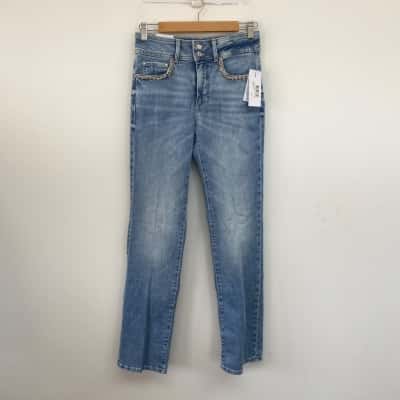 Guess Blue Breathless Shape Up Straight Jeans  Size 28 