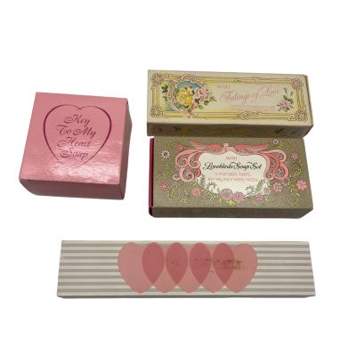 Vintage Avon Heart Soap Bundle