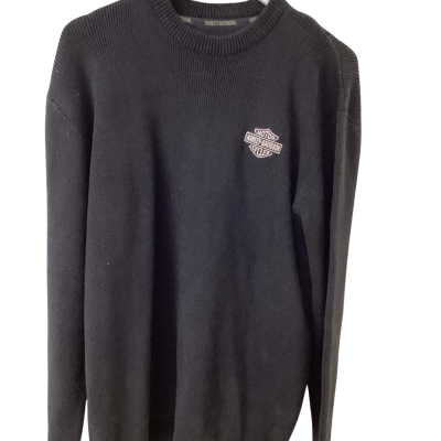 Harley Davidson Mens  Size M Jumper Black  