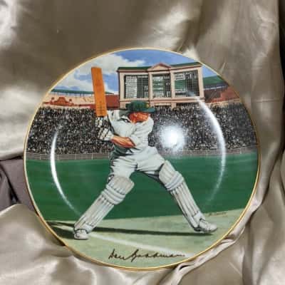 Don Bradman Collectors Plate 954M