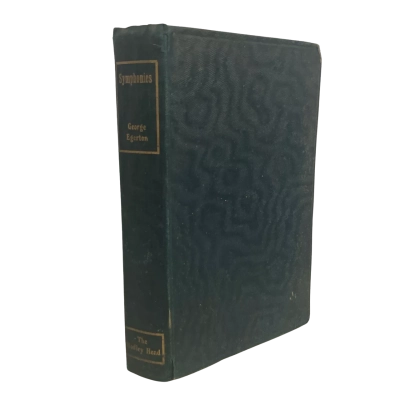 Symphonies by George Egerton Late 1897 Second Edition Print Book