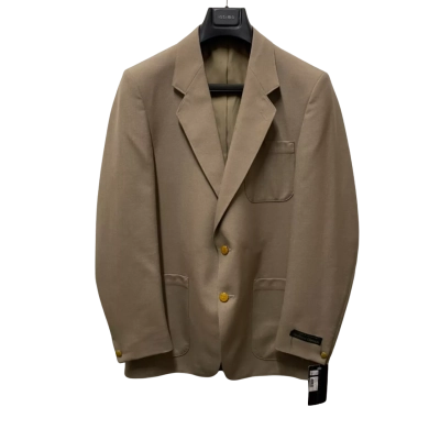 Stafford Ellinson Suit Jacket   Mens  Size 97 Beige 