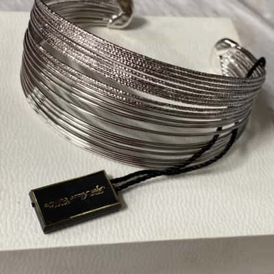 The fifth Avenue collection silver cuff bangle new 