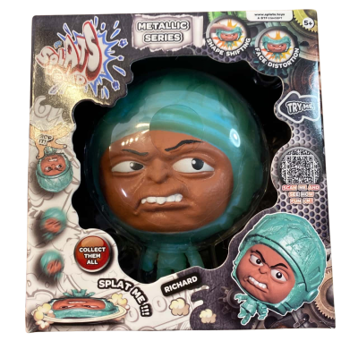 Splats Head Metallic Series Richard Sealed 