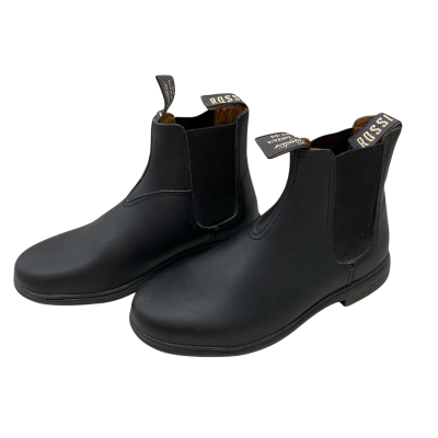 Rossi Boots - Elastic Sided Dress Boot - Black Size 7