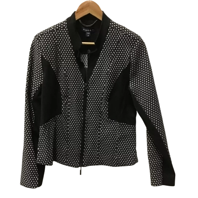 Maggie T Womens  Size 10 Black  / White 