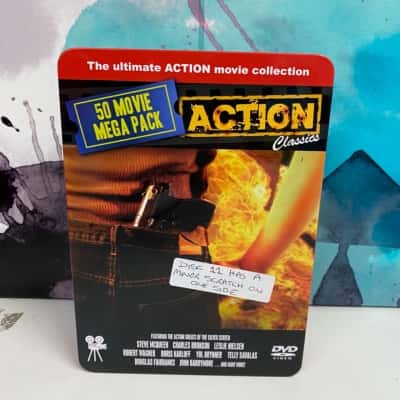 50 movie mega pack action classics DVDs 