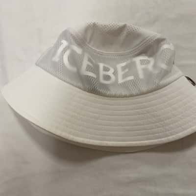  Mens Iceberg   Size One Size Bucket Hat White 