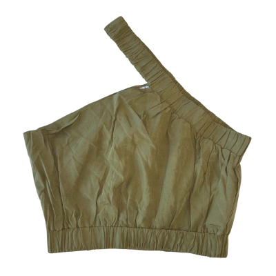 BNWT  Belle & Bloom  Size L  Sideline Cropped Top Green 