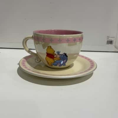 Winnie The Pooh and Eeyore Cup and Saucer Set