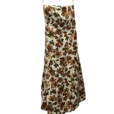 AERE Womens  Size 12 Maxi Dress Stapless Linen