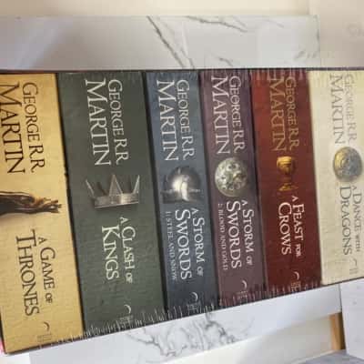 Game of Thrones 6 books by George RR Martin