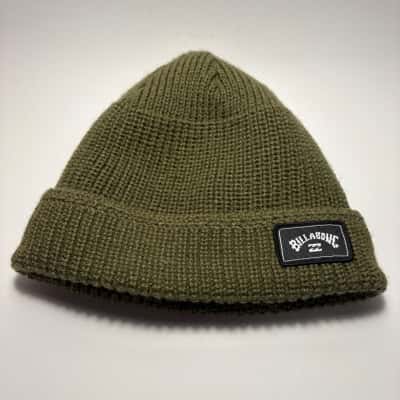 Billabong One Size Sea Green Beanie 