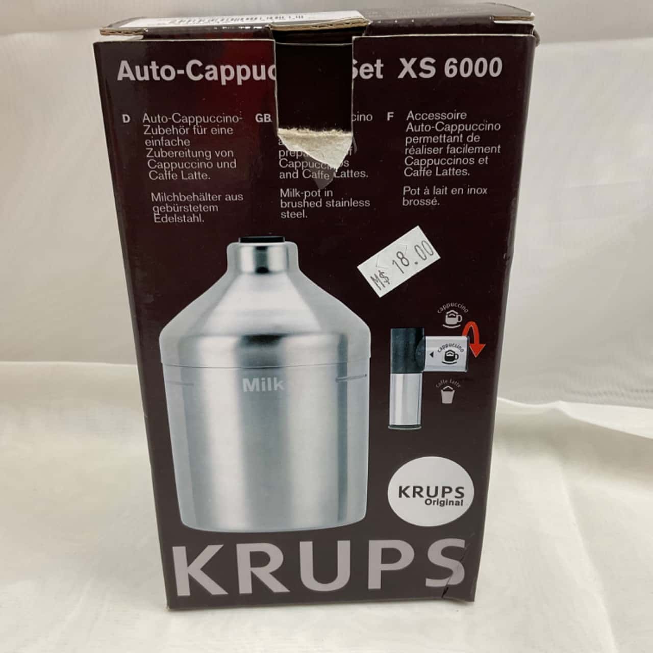 Krupa XS 6000 Auto Cappuccino Set