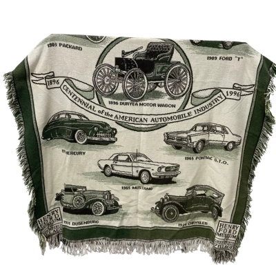 Henry Ford Museum Throw Blanket